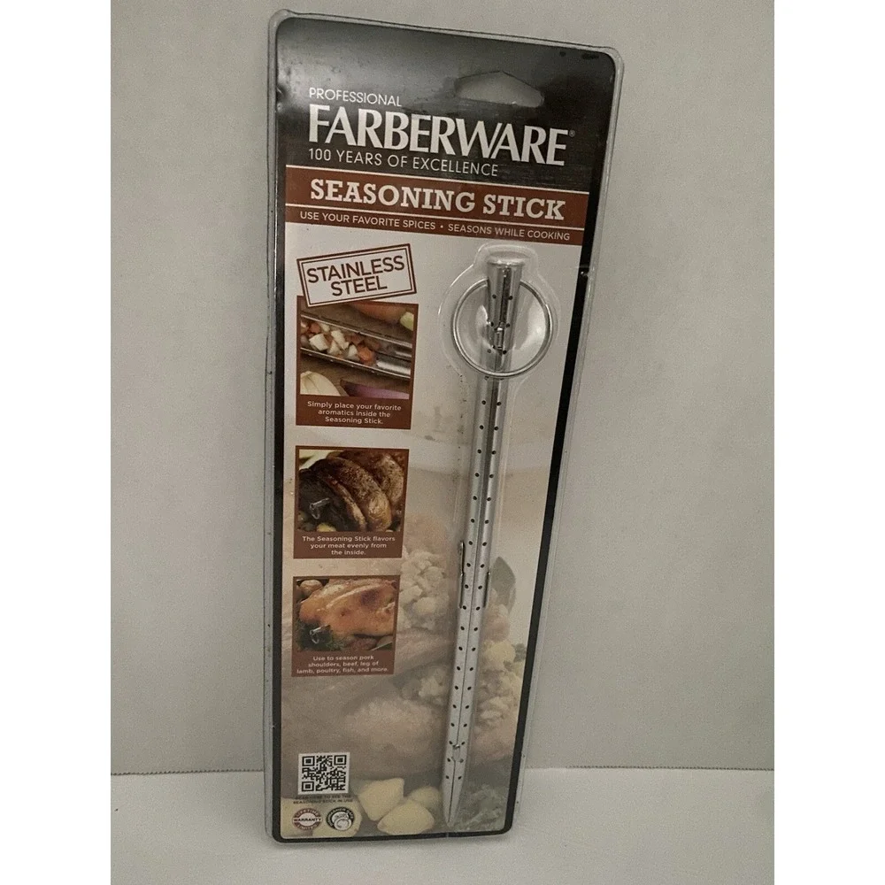 FARBERWARE Seasoning Stick Stainless Steel Kitchen Cooking NEW